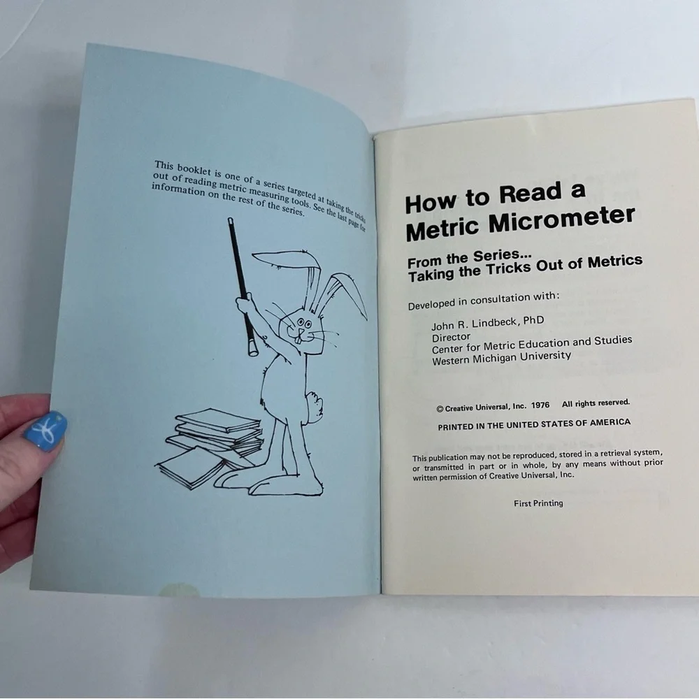 taking the tricks out of metrics vintage‎ 1976 first printing ephemera nostalgic